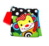 Infant Toys Book, Babies Toy Book, Toddlers Toy Books With Rattle Ball and animals Inside! - TheRealThreads